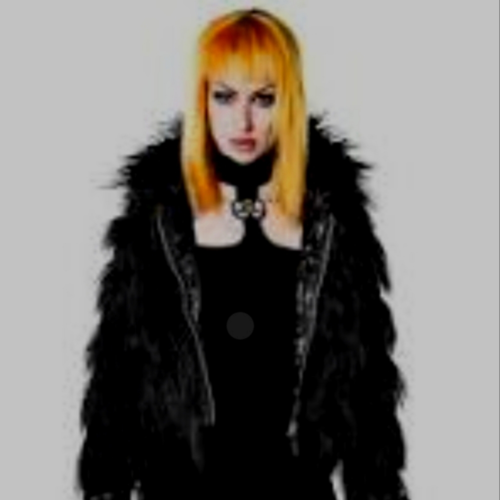 Killstar Glampire fur jacket.  New w/ tags